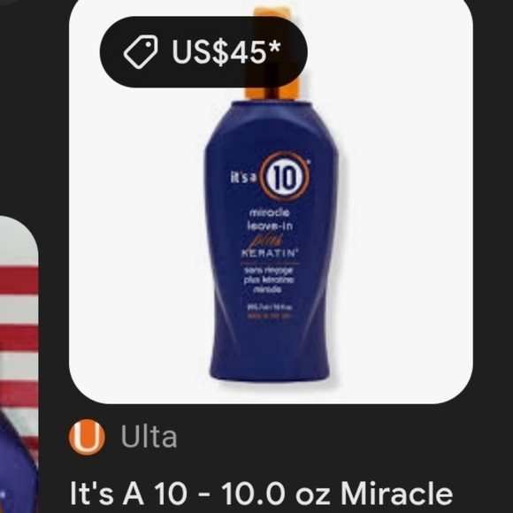 Miracle Leave-In Plus Keratin - Vibrant Blue - Picture 3 of 3